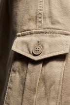 Alyssa | Cargo Pocket A-Line Mini Skirt with Flap Details For Women