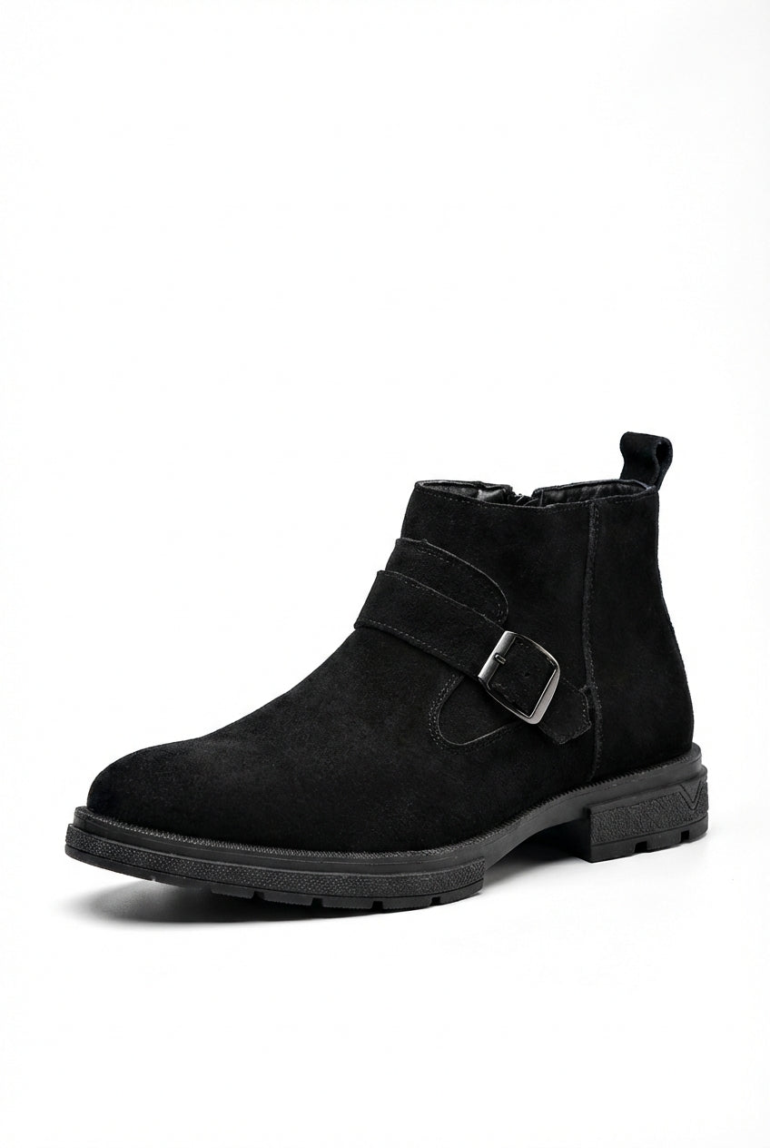 Josip | Adjustable Buckle Strap Ankle Boots