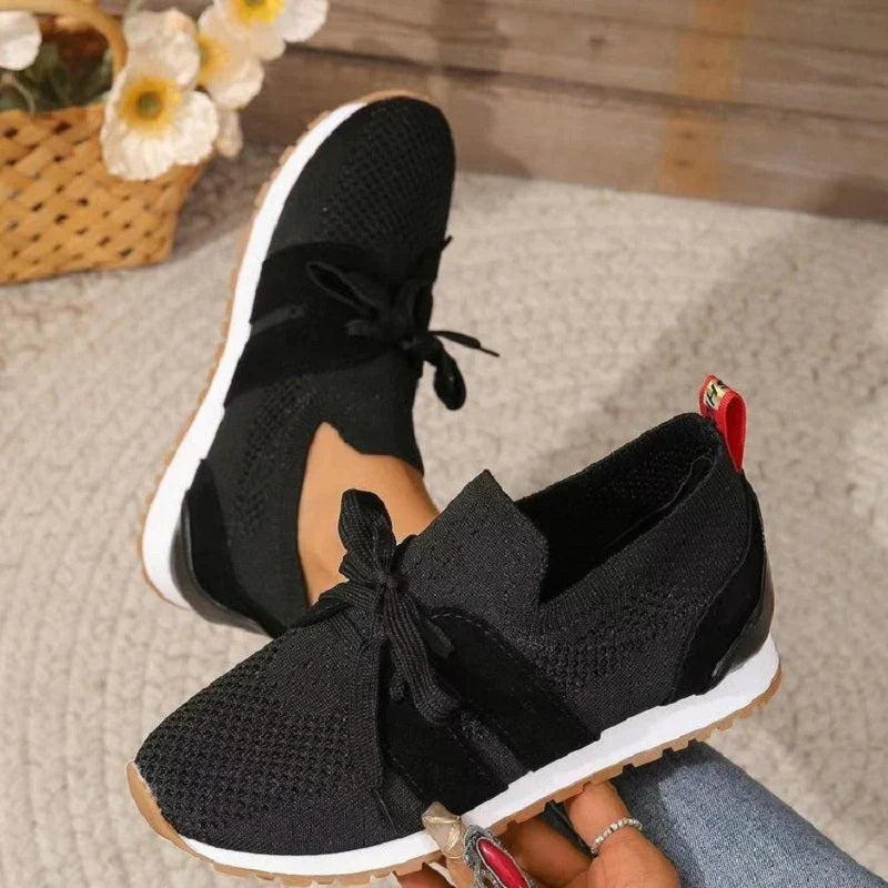 Lucy | Breathable Lace-up Low-top Sneakers