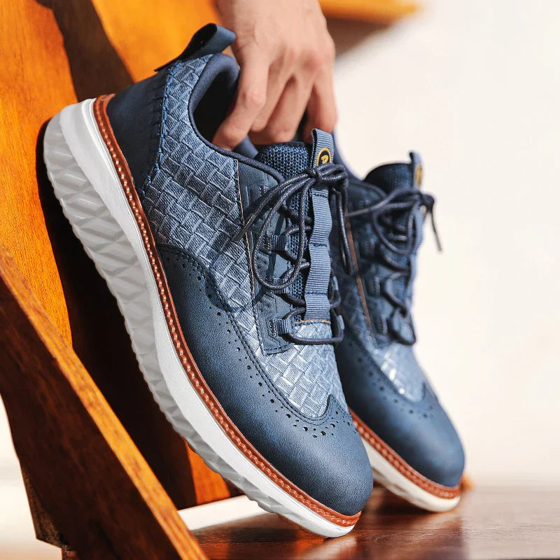 Liam | Brogue Detailing Casual Sneakers