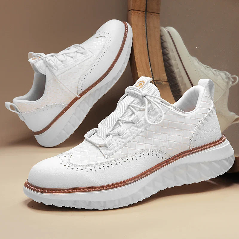 Liam | Brogue Detailing Casual Sneakers