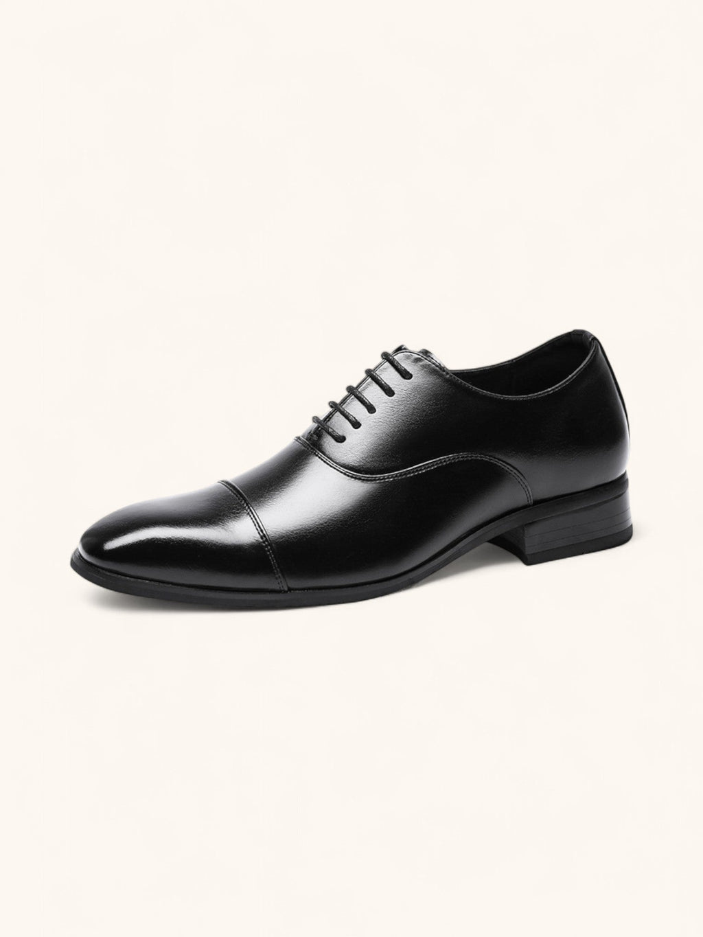 Liam | Cap Toe Oxford Lace-up Dress Shoes with Polished Finish