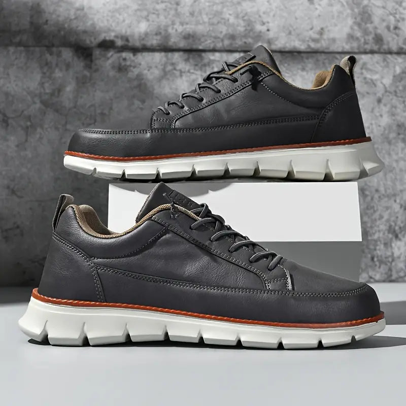 Liam | Chunky Sole Lace-up Casual Sneakers