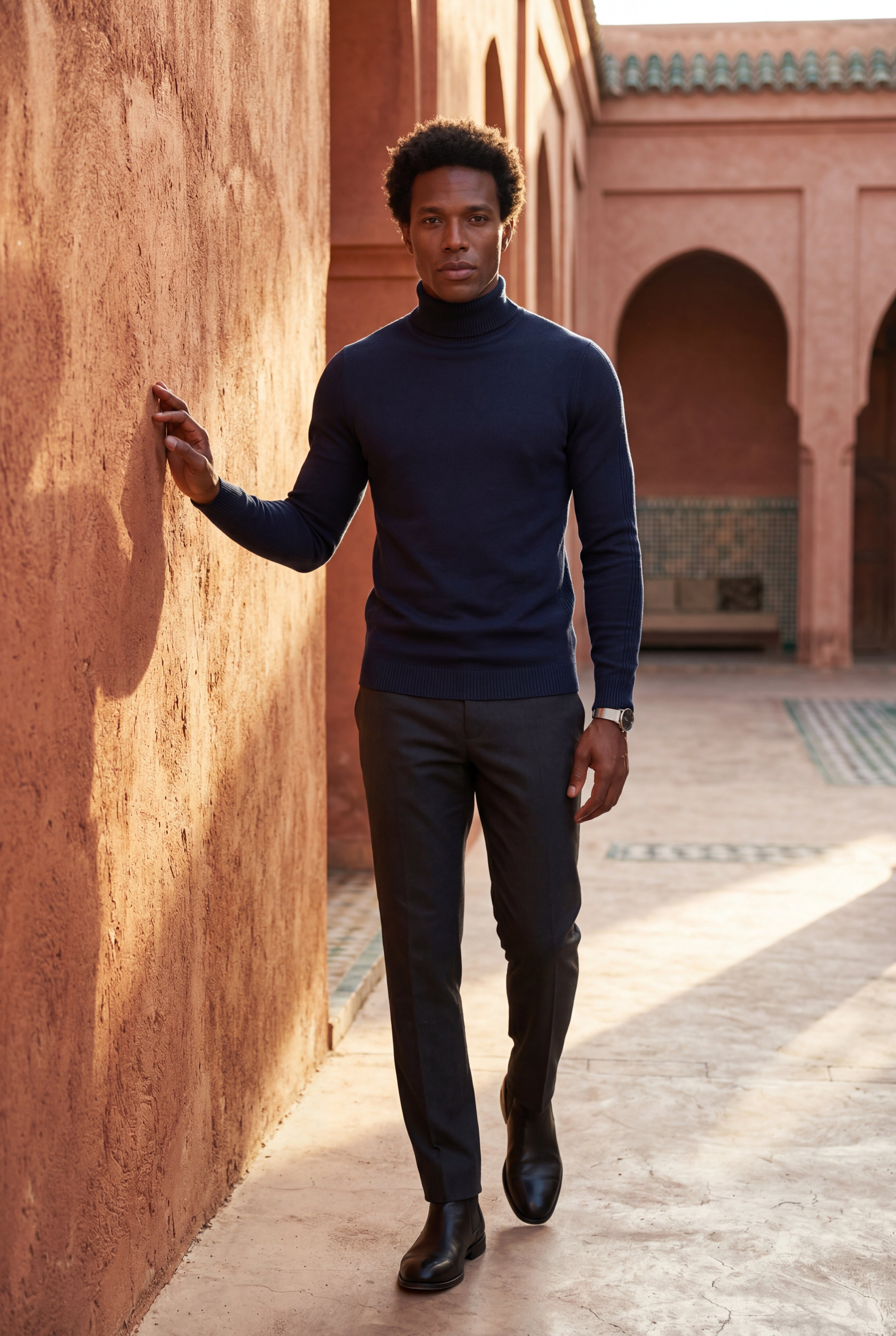 Gio | Classic Slim Fit Turtleneck Sweater
