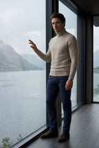 Gio | Classic Slim Fit Turtleneck Sweater