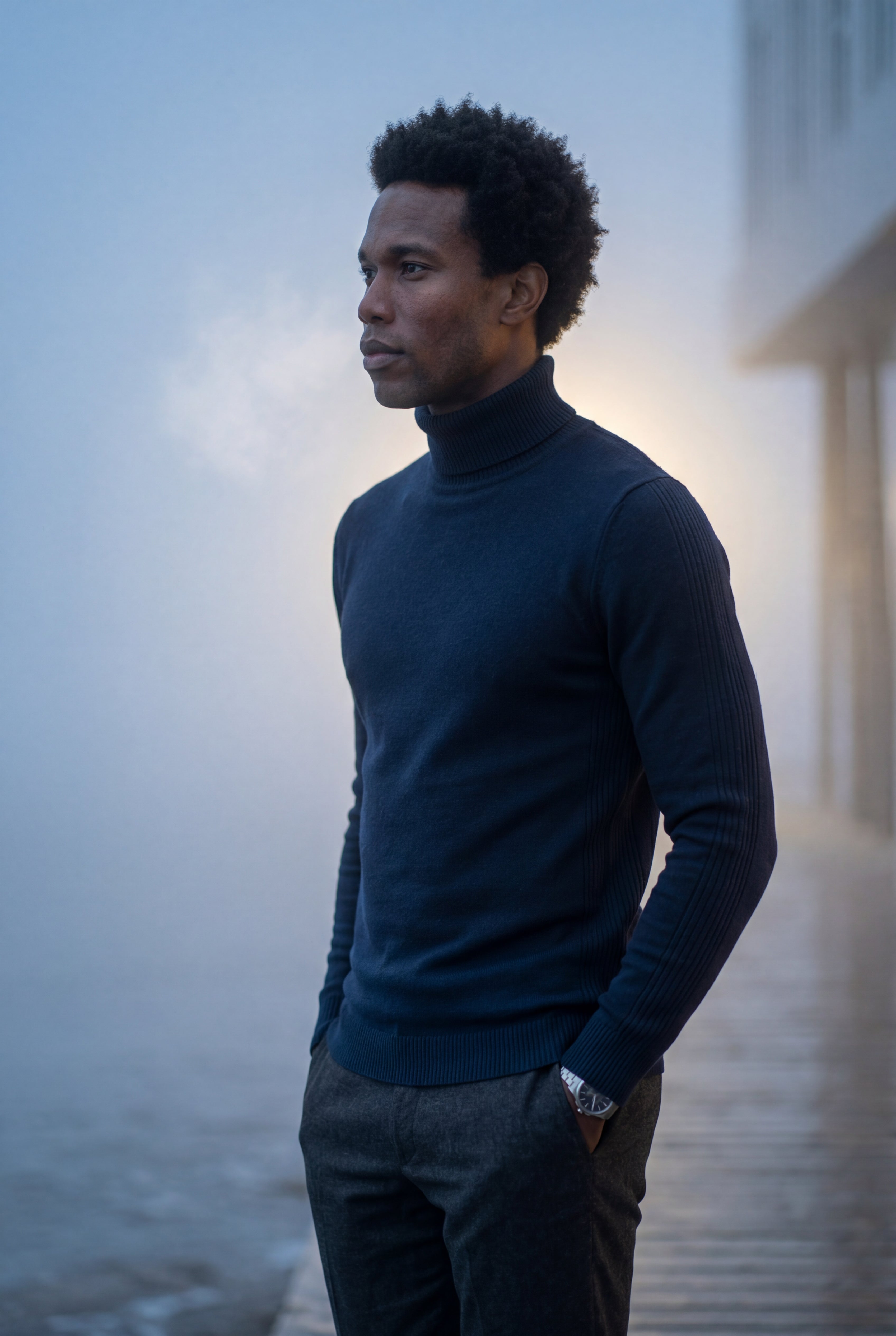 Gio | Classic Slim Fit Turtleneck Sweater