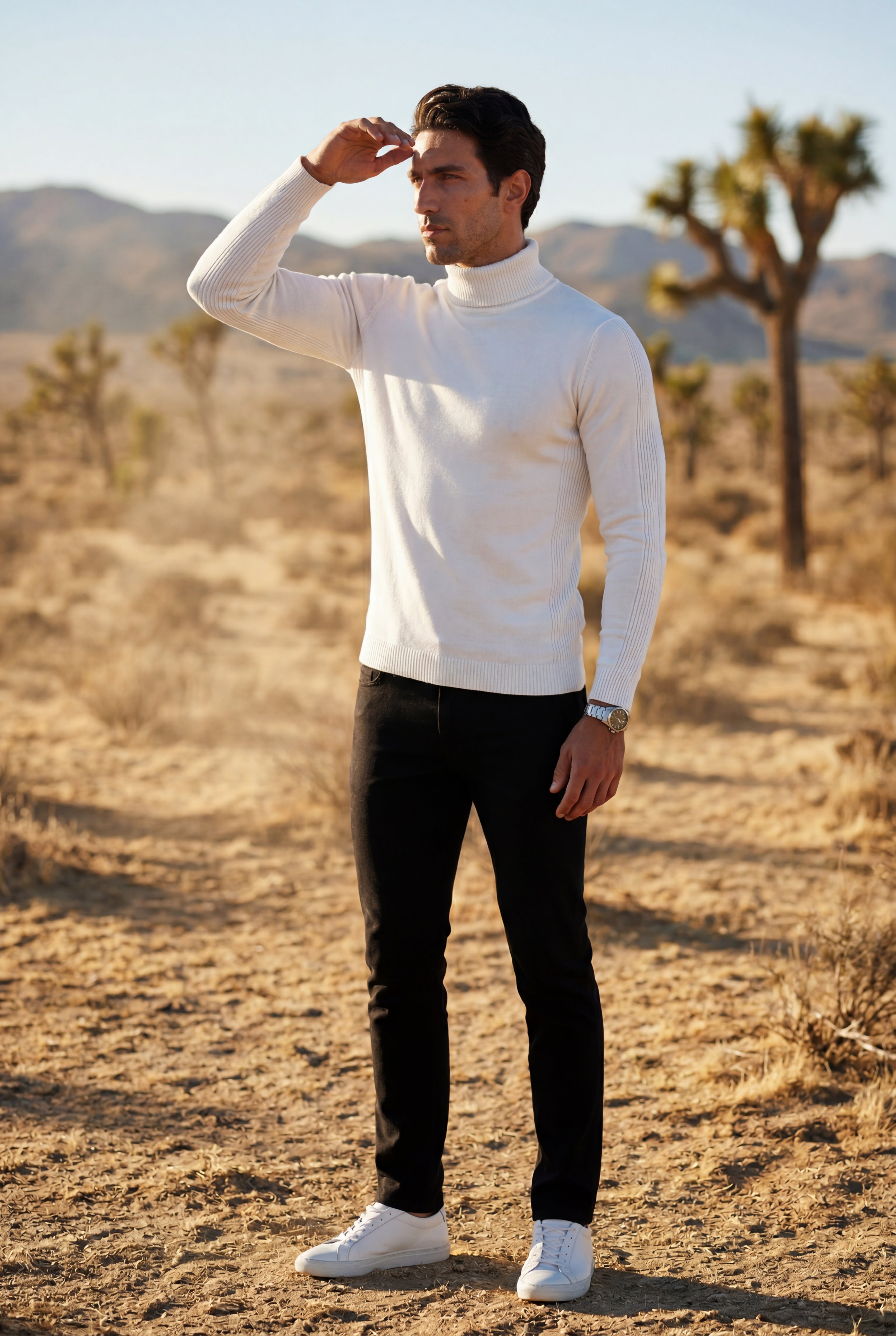 Gio | Classic Slim Fit Turtleneck Sweater