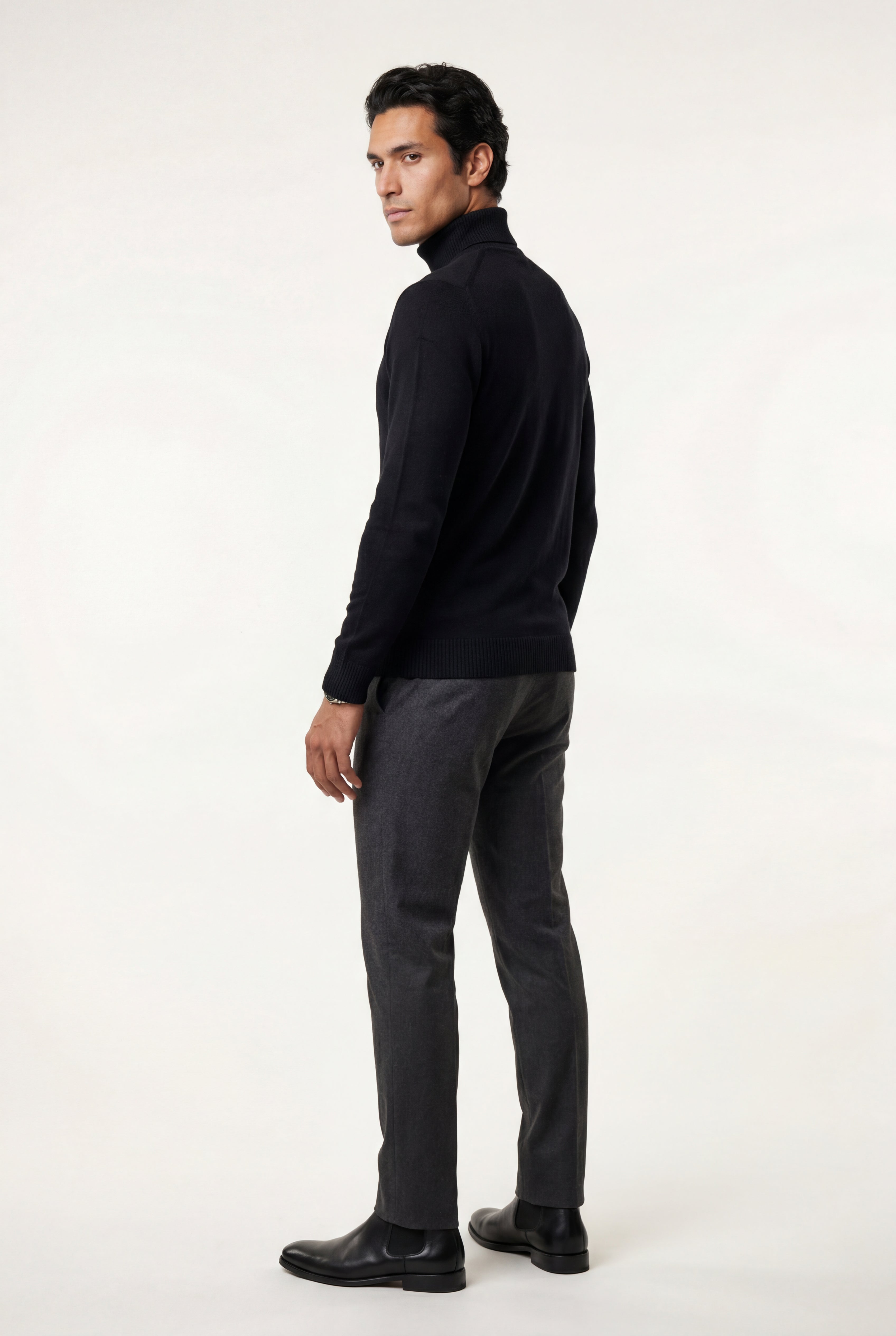 Gio | Classic Slim Fit Turtleneck Sweater
