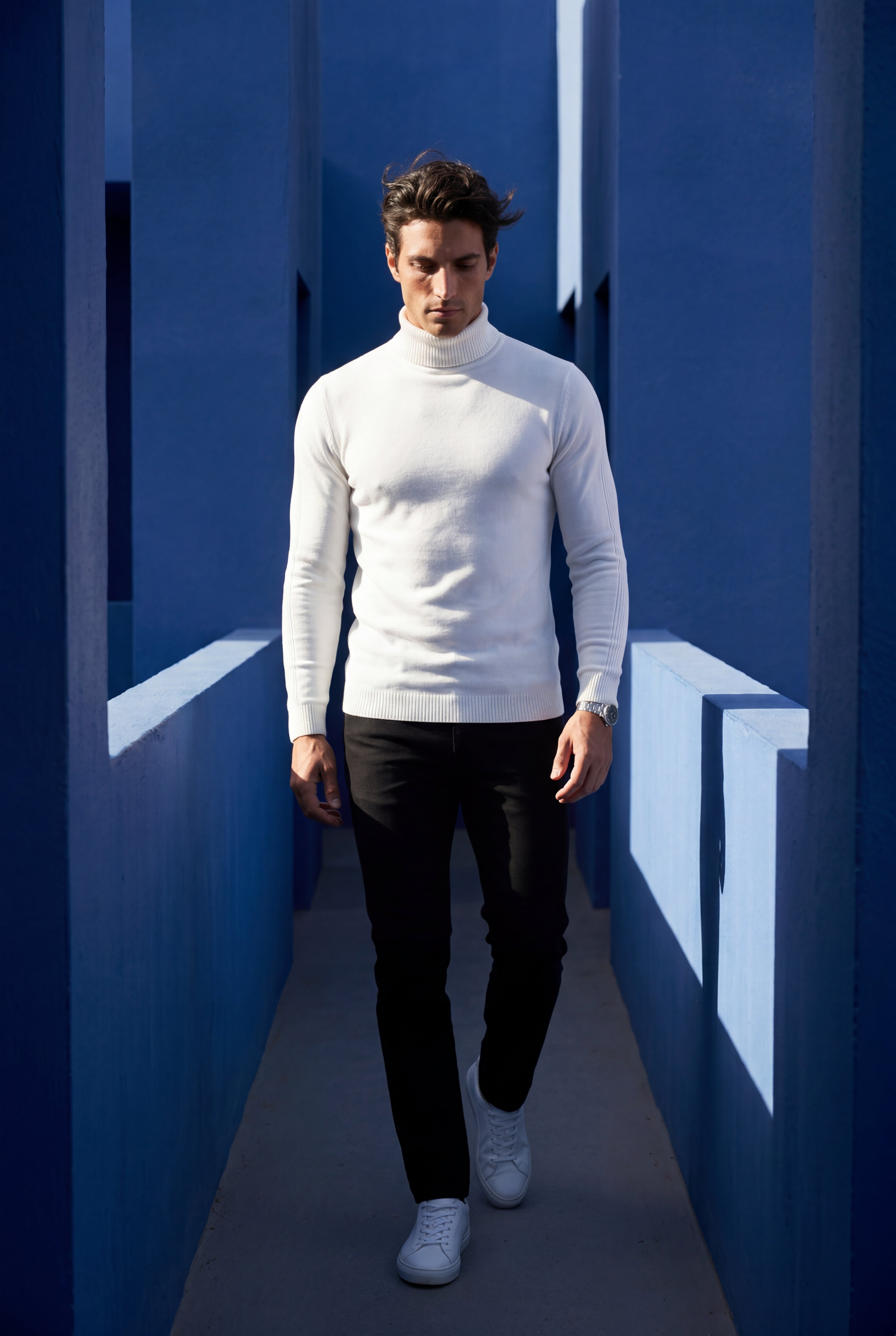 Gio | Classic Slim Fit Turtleneck Sweater