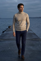 Gio | Classic Slim Fit Turtleneck Sweater