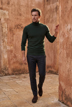 Gio | Classic Slim Fit Turtleneck Sweater