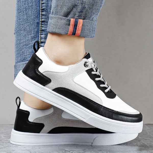 Gio | Color-block Low-top Lace-up Sneakers