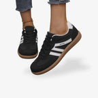 Elcevi | Color-block Panel Retro Lace up Sneakers For Women