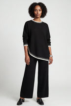 Lisa | Contrast Trim Relaxed Lounge Set