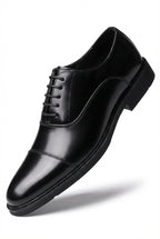 Liam | High-gloss Cap Toe Oxford Dress Shoes