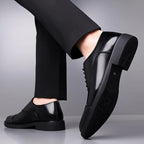 Liam | High-gloss Cap Toe Oxford Dress Shoes