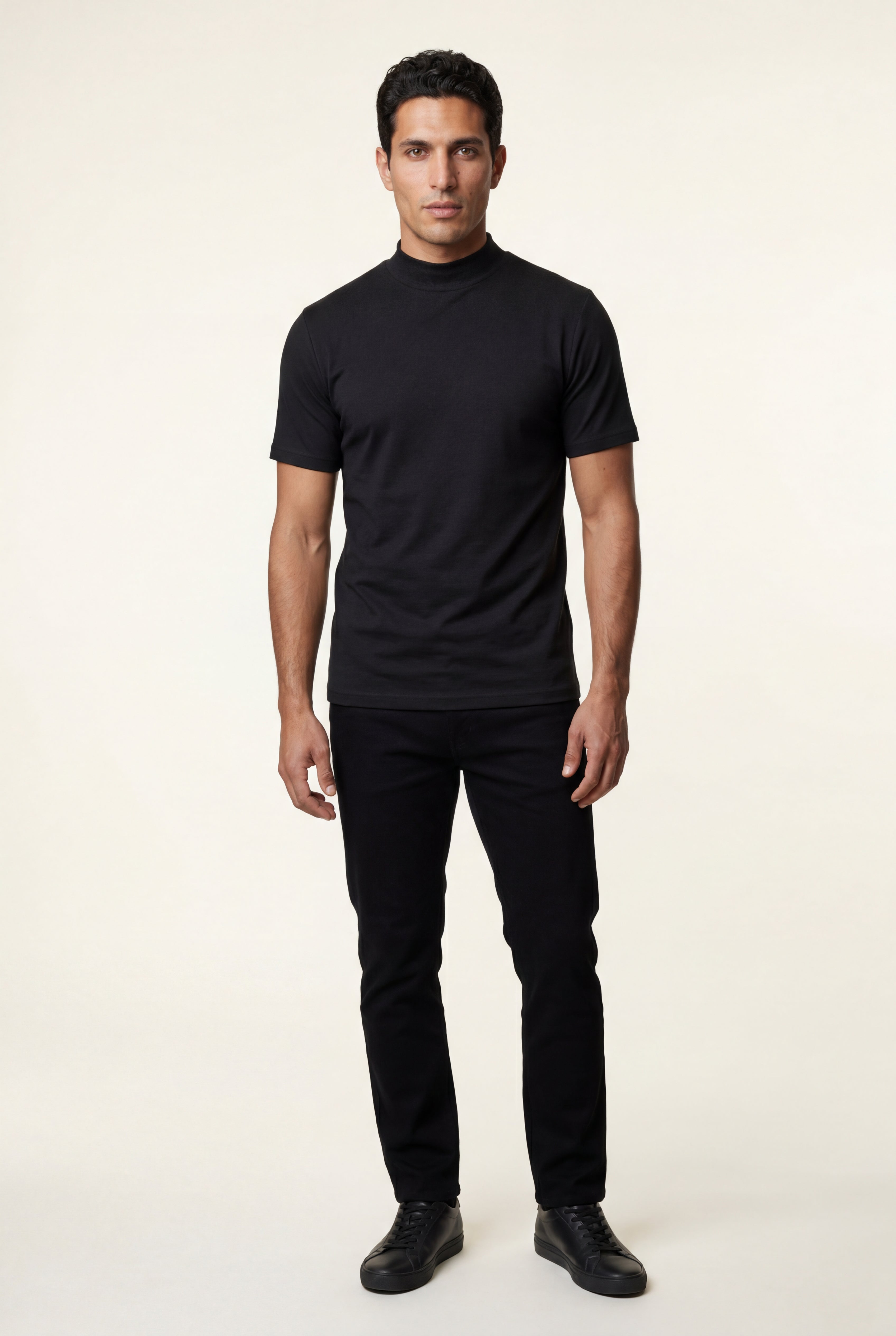 Men's Regular Fit Crew Neck Short Sleeve T-Shirt | James