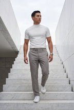 Men's Regular Fit Crew Neck Short Sleeve T-Shirt | James