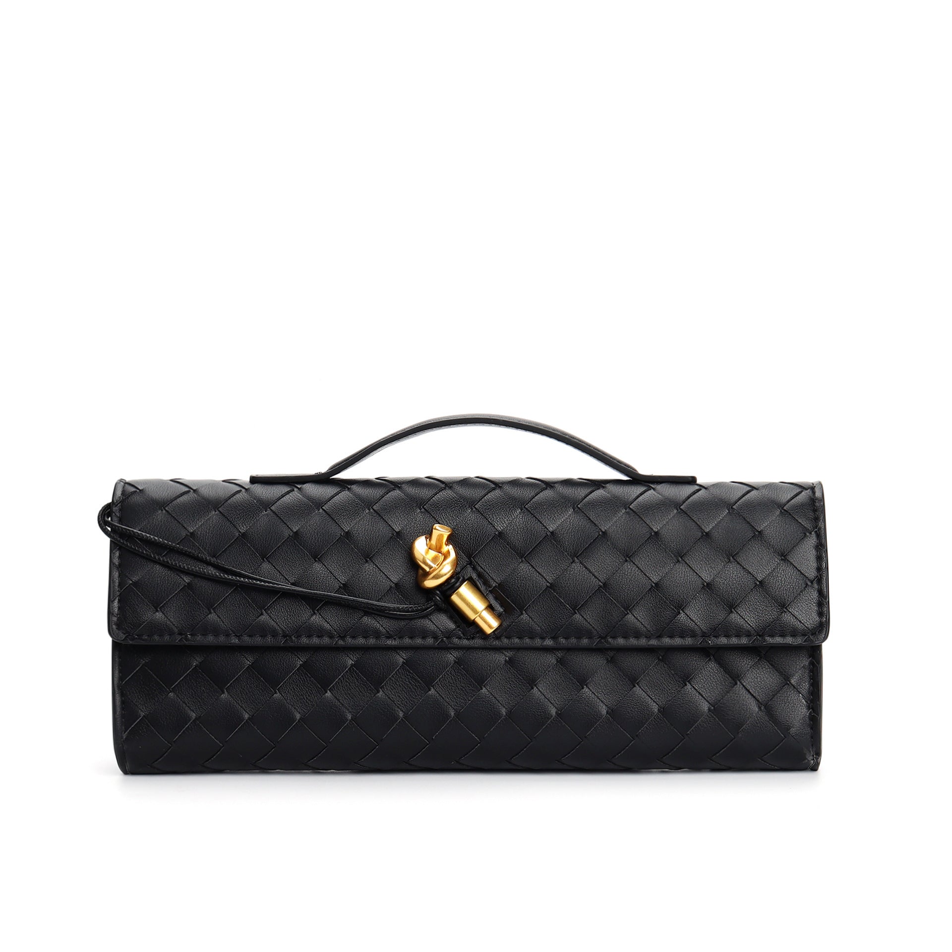 Lieke | Metallic Structured Clutch Shoulder Bag