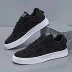Liam | Minimalist Low Top Sneakers with Chunky Textured Sole