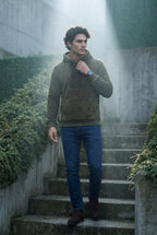 Liam | Modern Fit Plush Hoodie with Kangaroo Pocket