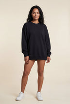 Lia | Motivational Back Print Oversized Graphic Hoodie