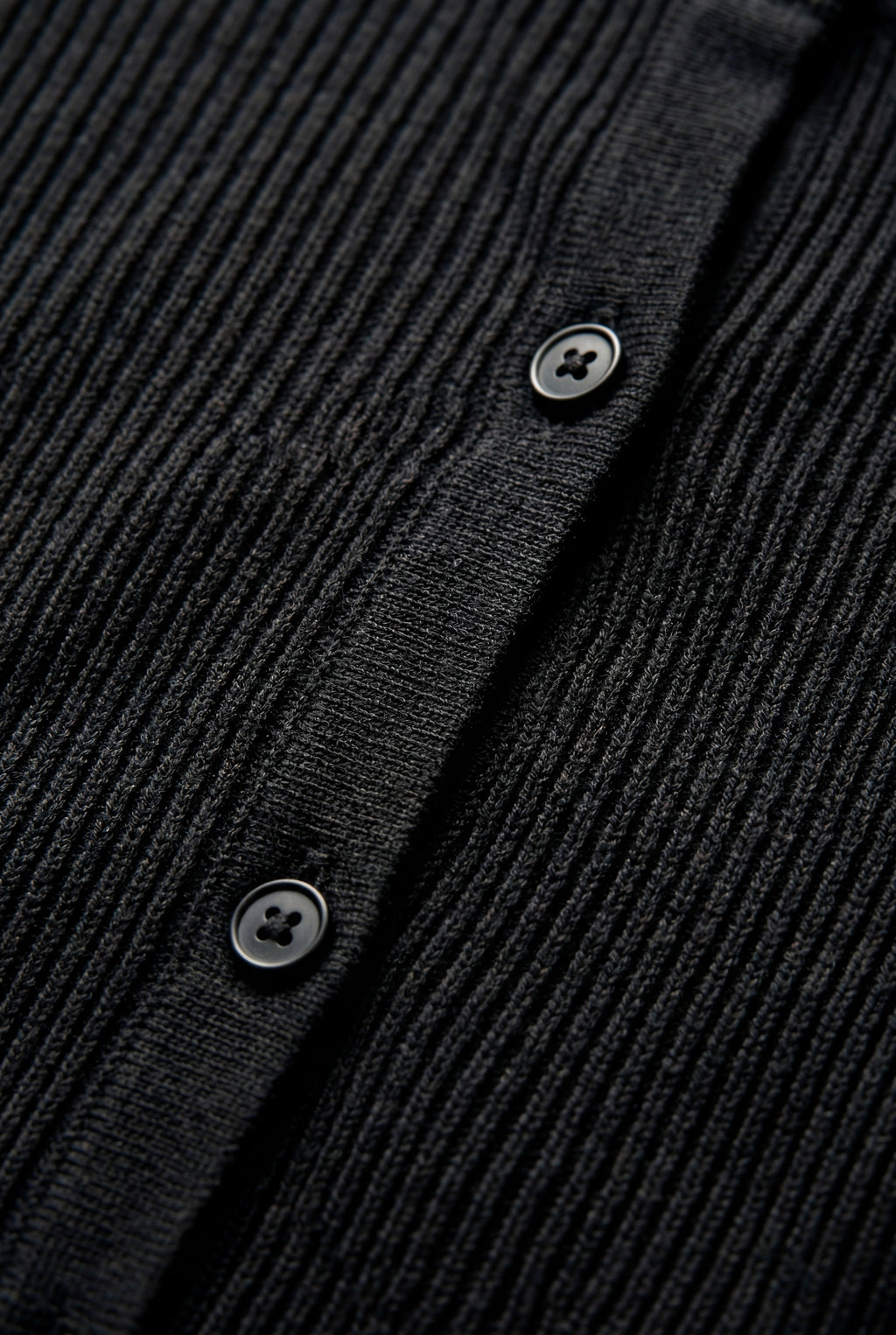 Oversized Ribbed Button-front Cardigan Sweater | Senna