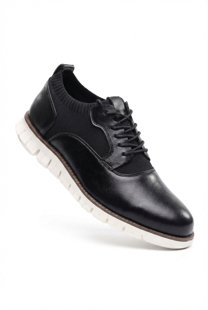 Gio | Panel Hybrid Oxford Sneakers with Cushioned Sole