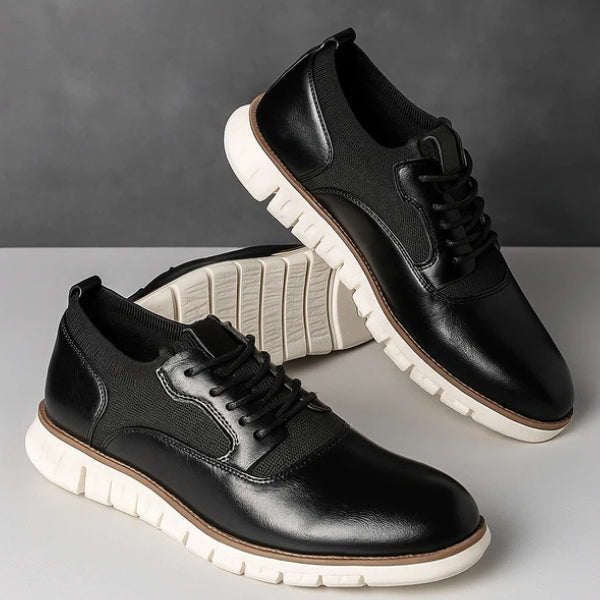 Gio | Panel Hybrid Oxford Sneakers with Cushioned Sole