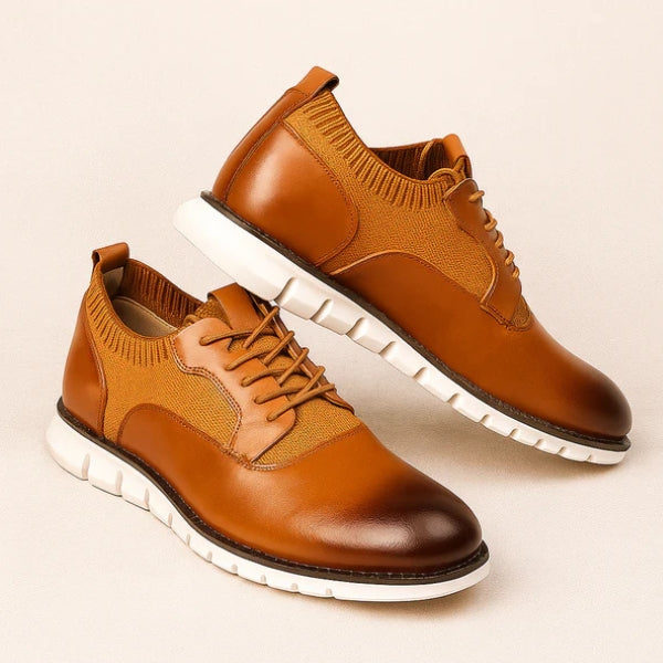 Gio | Panel Hybrid Oxford Sneakers with Cushioned Sole
