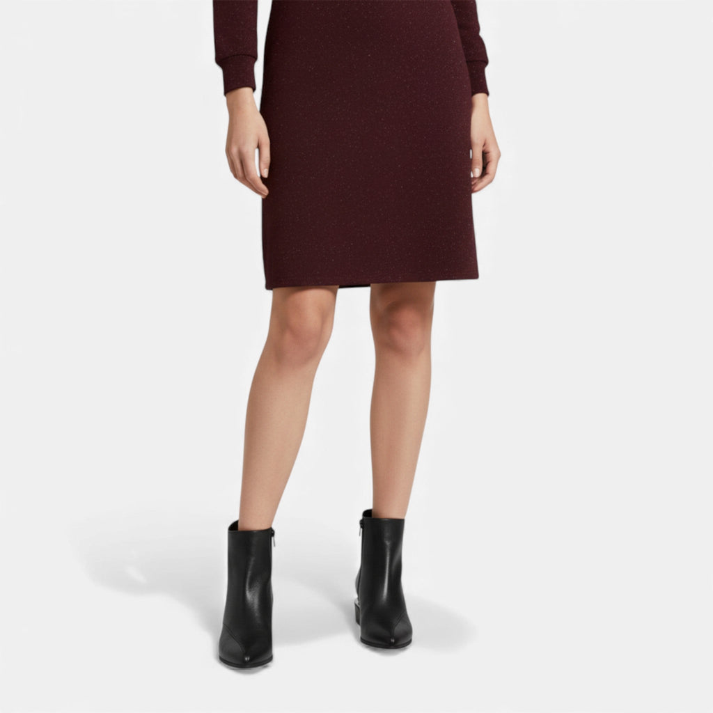 Lia | Pointed Toe Low Block Heel Ankle Boots