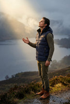 Liam | Quilted Hooded Puffer Vest with Zip Pockets