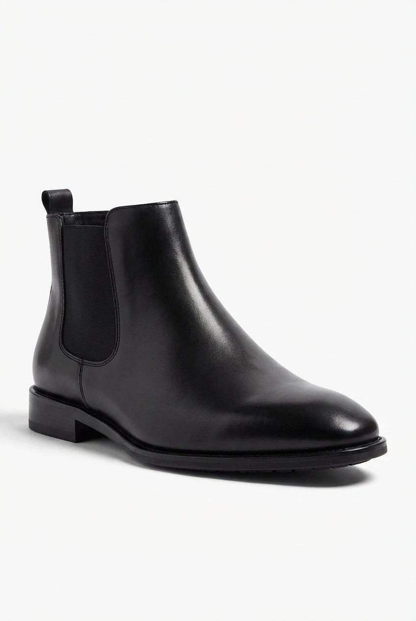 Kian | Sleek Chelsea Ankle Boots with Almond Toe