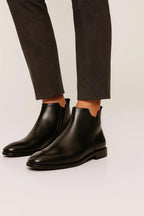 Kian | Sleek Chelsea Ankle Boots with Almond Toe