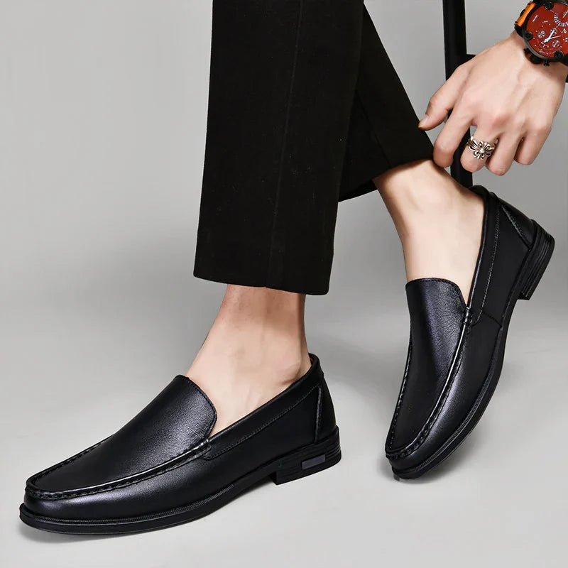 Liam | Sleek Slip-on Classic Penny Loafers