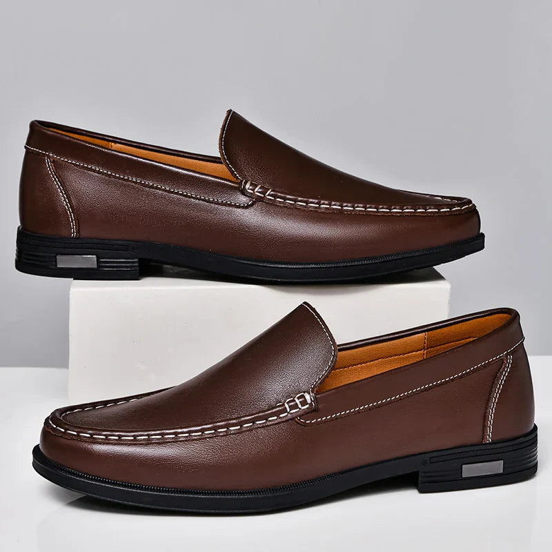 Liam | Sleek Slip-on Classic Penny Loafers