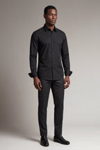 Gio | Slim Fit Classic Collar Long Sleeve Button-up Shirt