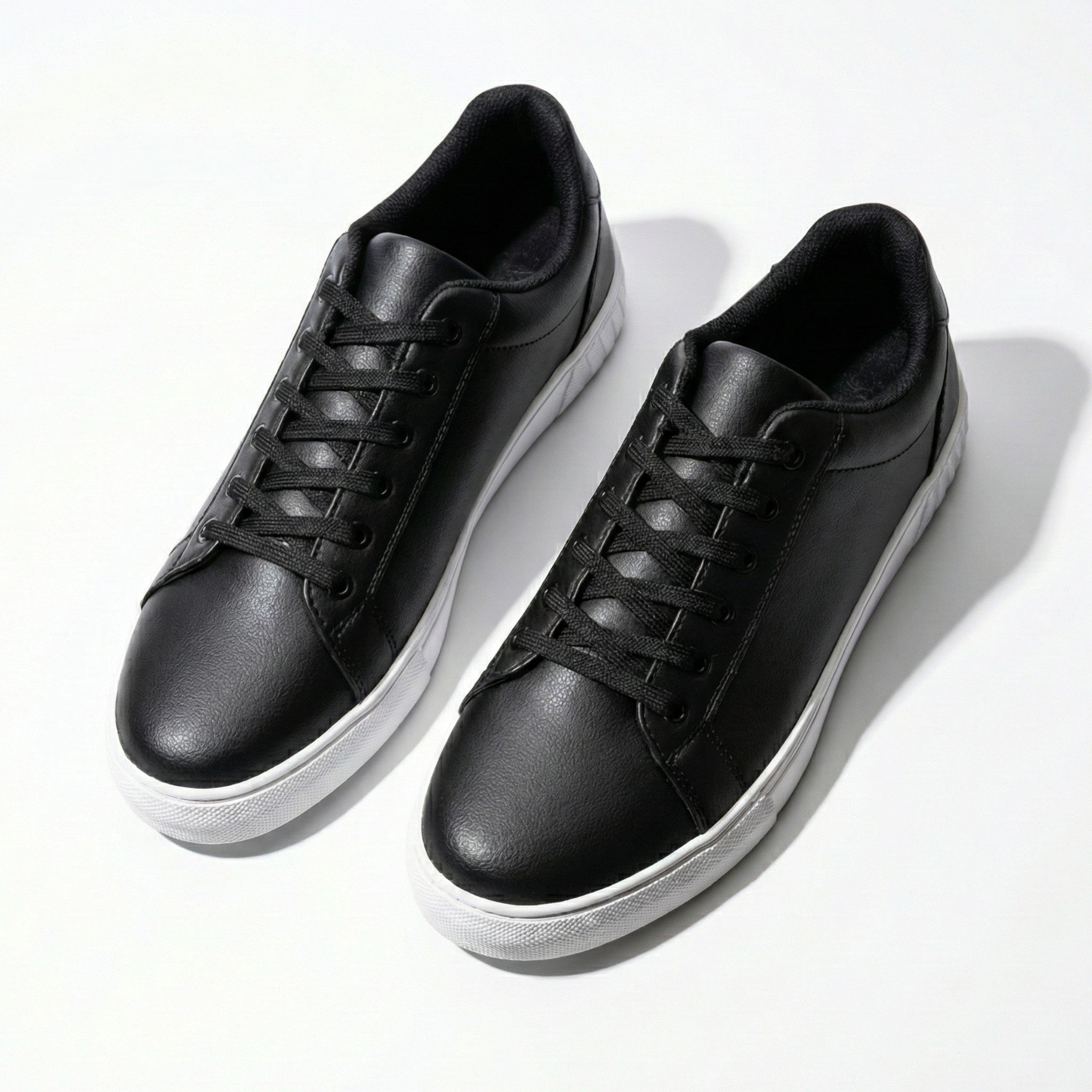 Liam | Structured Faux Low-top Casual Sneakers