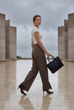 Lia | Wide Leg Office Trousers