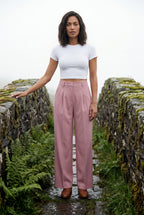 Lia | Wide Leg Office Trousers