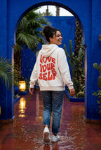 Lia | Women's Bold Back Print Loose Fit Hoodie
