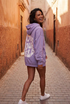 Lia | Women's Bold Back Print Loose Fit Hoodie