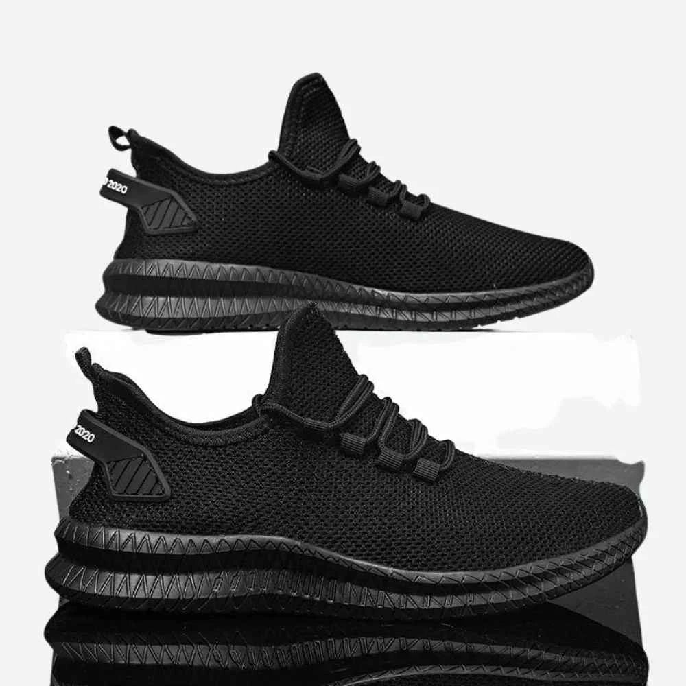 Women's Breathable Chunky Sole Lightweight Lace-Up Sneakers | Elcevi