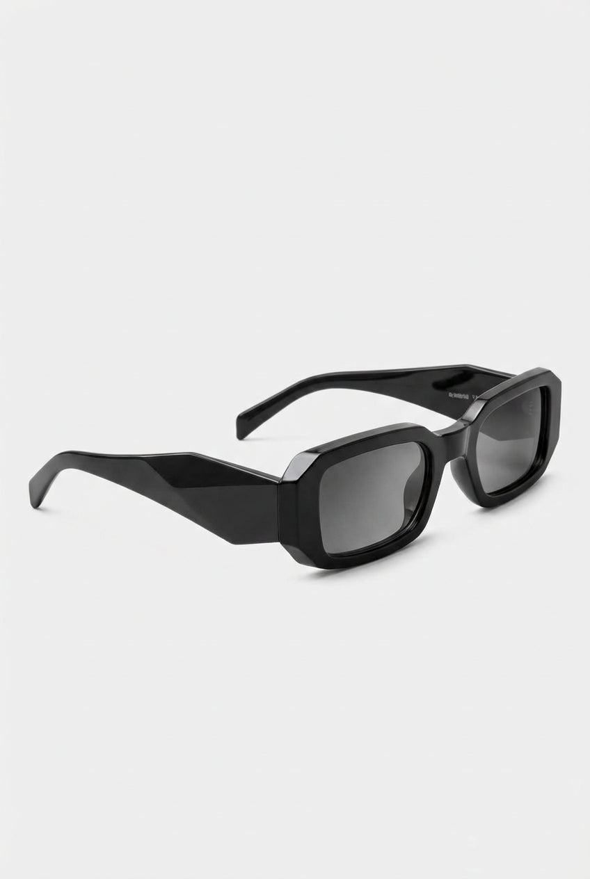 Lieke | Women's Chunky Rectangular Cat Eye Sunglasses