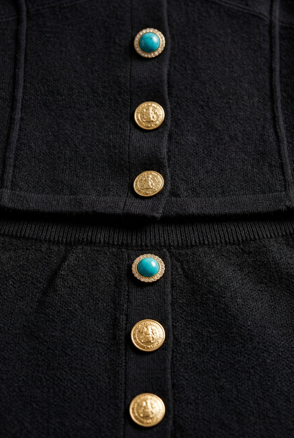 Women's Tailored Button-Front Cardigan and Skirt Set | Senna