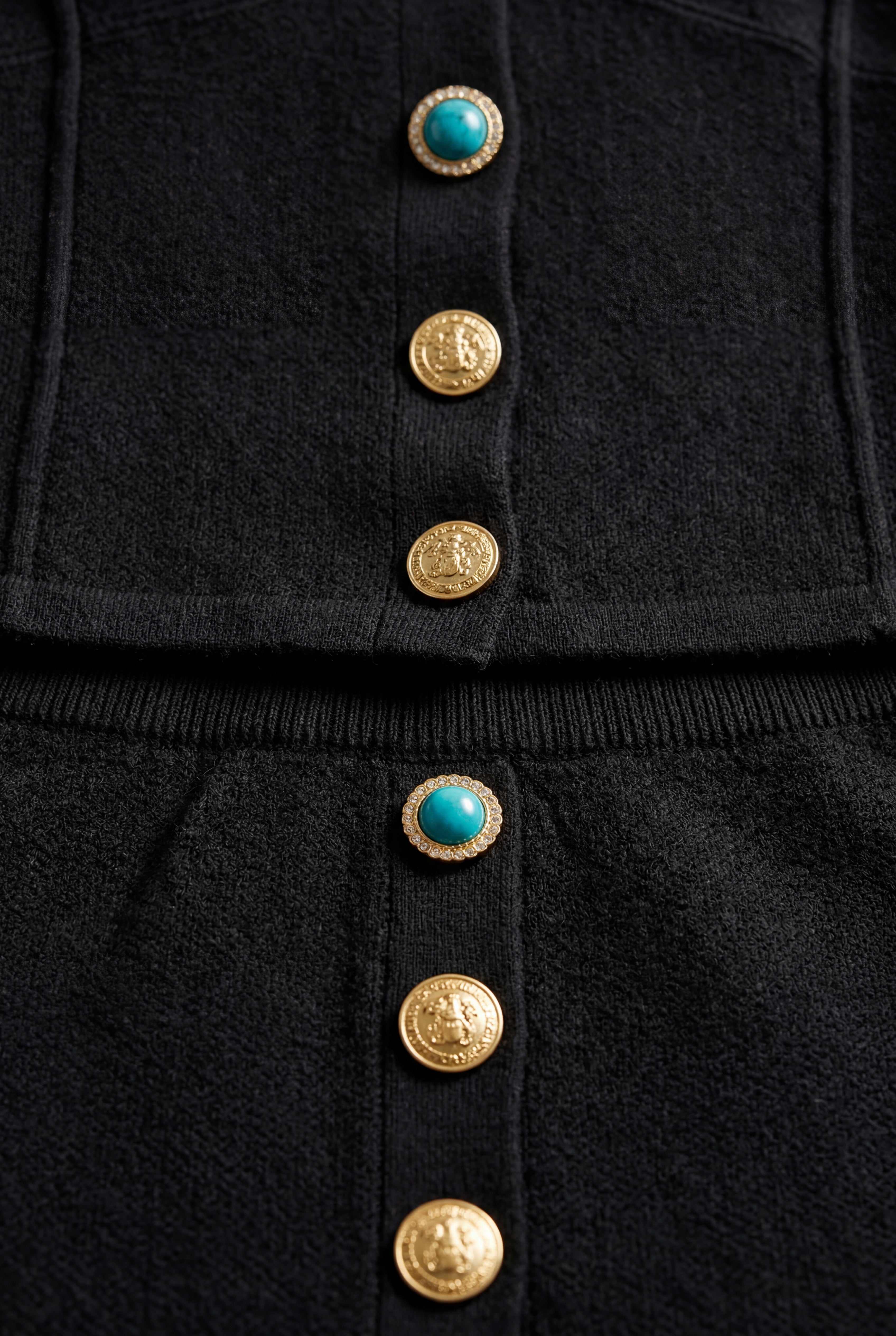 Women's Tailored Button-Front Cardigan and Skirt Set | Senna