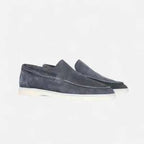 Liam | Contrast Sole Slip-on Penny Loafers