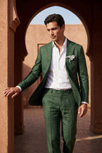 Liam | Pastel Slim Fit Two-piece Suit with Notched Lapel
