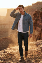 Kian | Pinstripe Button-up Shirt with Chest Pockets