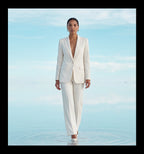 Elcevi | Single-breasted Tailored Blazer and Trouser Set